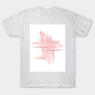 Pink strokes T-Shirt